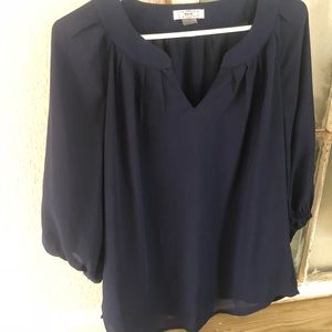 Ezra flowy top with 3/4 sleeve